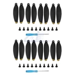 16PCS Low-noise Propellers Blades Drone Props Black & Gold For Dji Mavic Mini 2 New. Price: $11.79.
