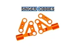 Traxxas 10533-ORNG Suspension Arms Front Aluminum 4-TEC 2.0 Drift TRA1 New. Price: $34.95.
