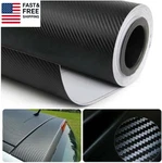 3D Black Carbon Fiber Film Twill Weave Vinyl Sheet Roll 12" X 60" (1FT 5FT) New. Price: $15.17.
