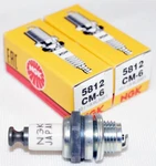 Pack Genuine Ngk 5812 Spark Plug CM6 For Generators Scale Gas Airplane Engines New. Price: $22.07.