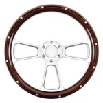 Universal Racing Muscle Style Steering Wheel With Horn Button For Rally New. Price: $106.25.