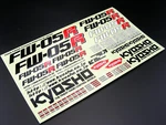 Vintage Original 2003 Kyosho Pureten Gp FW05R Decal Sticker Sheet New From Kit !. Price: $39.99.