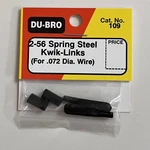 Dubro Kwik Link Rc Remote Control Airplane 2-56 256 Clevis (2) DUB109 New. Price: $7.95.