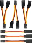 Gtiwung 3-PIECE Servo Extension Cable (male-female) With Jr Plug, 75MM New. Price: $15.63.