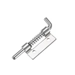 Uxcell 5PCS Carbon Steel Lock Bolt Spring Loaded Pin Latch 56MM, Silver Tone New. Price: $12.23.