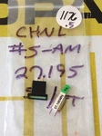 Futaba AM/27.195/CH5 Crystals 1RX-1TX Used-usa Shipped. Price: $22.00.