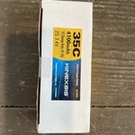 Kinexsis KXSB2060 7.4V 4100MAH 2S 35C Lipo Hard Case With EC3 Connector New. Price: $35.00.