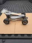 Vintage Kyosho Turbo Optima Mid Super Rare Andys Body Original 80S 4WD Buggy Used. Price: $750.00.