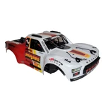 Arrma Mojave 4S Body Factory Painted Decaled White & Red W/ Rollcage Driver New. Price: $119.99.