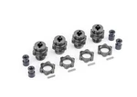 Traxxas 9086-GRAY 17 Mm Aluminum Splined Hubs W/ Nuts (4) New. Price: $35.95.