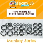 Tekno Rc NB48/NT48 2.2 - 30 Pcs Rubber Sealed Bearings Kit New. Price: $28.99.