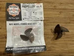 Octura X440 Rc Boat Propeller Three Blade Nos New. Price: $39.99.