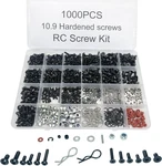 1000PCS Universal Rc Kit Screws Assortment,set Hardware Fasteners For Trax New. Price: $26.54.