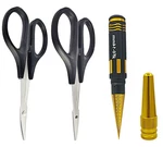 Rc Body Reamer 0-14MM Hole Puncher With Sleeve And Curved Scissors & Straight... New. Price: $29.02.