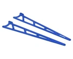 Traxxas 9462X Aluminum Wheelie Bar Side Plates, Blue New. Price: $29.95.