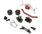 Treal Hobby Alum Front Portal Axle Set For Traxxas TRX-4M Silver W/brass Covers New. Price: $75.98.