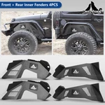 Wolfstorm Front Rear Inner Fenders Liners Pairfor Jeep Wrangler 2007-2018 Jku New. Price: $189.99.