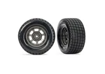 Traxxas 10473X Hoosier Front Tires 2WD W/graphite Gray Wheels (2) Slash Modified New. Price: $24.95.