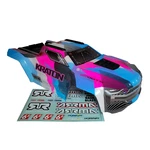 Arrma Kraton 6S V6 Blx Clipless Body Shell Factory Painted Pink Blue & Decals New. Price: $84.99.