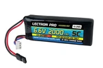 Lectron Pro 6.6V 2000MAH 5C Life Receiver Flat Pack Battery W/ Servo Connector New. Price: $35.25.