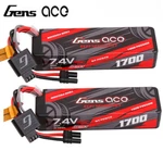 2X Gens Ace G-tech 1700MAH 35C 7.4V 2S Lipo Battery Hardcase IEC2 For Rc Car Us New. Price: $39.98.