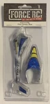 Force FCE2127BL Body/canopy, Blue: Fhx Battle Heli/helicopter New. Price: $12.00.