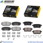 Front & Rear Ceramic Brake Pads W/hardware Fits Lincoln Mkx 2007-2010 All Models New. Price: $31.60.