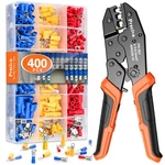 Preciva Crimping Tool Kit For Insulated Wire Connectors, AWG20-10 Ratcheting... New. Price: $44.99.