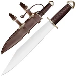 Cold Steel Chieftans Sax Fixed Knife 13.88" 1055HC Blade Sal Wood Handle New. Price: $147.69.