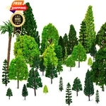 Orgmemory Mixed Model Trees, 29PCS, 1.5-6 INCH(4-16 Green New. Price: $32.99.