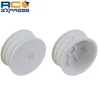 Associated 4WD Front Wheels 2.2 12MM Hex +1.5MM White ASC92362 New. Price: $12.04.