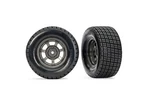 Traxxas Dirt Oval Gray Front Wheels W/ Hoosier Tires (2) TRA10473X New. Price: $24.95.