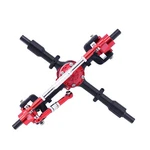 Durable Metal Front+ Rear Axle Kit For Wpl C14 C24 B14 B24 B16 B36 1/16 Rc Car G New. Price: $24.35.