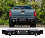 Brand New Rear Bumper W/led Lights For 2007-2013 Gmc Sierra/chevy Silverado 1500. Price: $449.99.