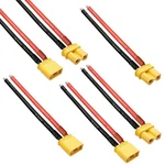 Amass XT30 Plug Cable - Female And Connectors Adapter With 16A... New. Price: $18.93.