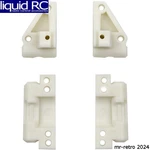Associated 6640 RC10 Arm Mounts Front And Rear New. Price: $16.14.