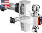 Aluminum Tow Hitch With 6-INCH Drop/rise For Truck (12,500 Lbs Gtw) New. Price: $218.14.