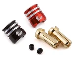 Racing Heatsink Plug Grips W/5MM Bullets (black/red) 1UP190436 New. Price: $14.99.