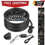 7 Trailer Wiring Harness Kit 8FT Cord 12V Breakaway Switch And Pl... New. Price: $56.99.