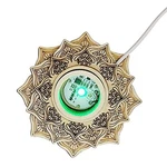 Crystal Ball Stand Lotus Shape Wooden Bracket Led 3D Night Light New. Price: $19.43.