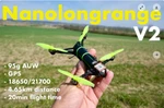 3D Printed Nanolongrange V2 Fpv Drone Frame -by UNBOXINGEXPERIENCE7 (2 Pcs) New. Price: $8.00.