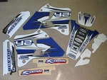 Flu Pts Team Graphics Yamaha YZ125 YZ250 1996 1997 1998 1999 2000 2001 New. Price: $49.99.