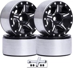 Beadlock Rims 1.0" Wheels For 1/24 Axial SCX24 Gladiator Deadbolt... New. Price: $23.37.