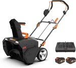 WG471 Worx 40V Power Share 20" Cordless Snow Blower With Brushless Motor New. Price: $419.99.
