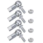 Uxcell 4PCS CS10 Angle Ball Joint, M6X1.0 Right Hand Male M6, Silver Tone New. Price: $15.71.