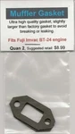Fuji Imvac BT-24 Exhaust/muffler Gasket Pack Nip New. Price: $8.99.