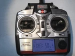 Ares 4HPQ Transmitter Remote Control 4-CHANNEL 2.4GHZ Used. Price: $25.00.