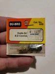 Du-bro 608 Kwik-grip E/z Connector 2 Pack Rc Model Car Parts Remote Control New. Price: $15.27.