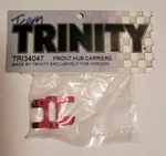 Trinity Front Hub Carriers Red Anodized Aluminum Team Losi 1.0 Mini-t New. Price: $24.99.