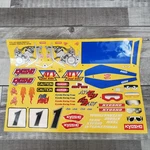 Kyosho Atv Quad Rider Ep AT-27 Decal Set *read* Used. Price: $65.00.